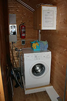 Washing room in cabin 4, 5 and 6